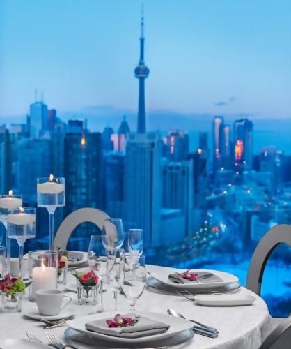 Dine or host your next event at Falcon SkyBar & enjoy exquisite views of Toronto.