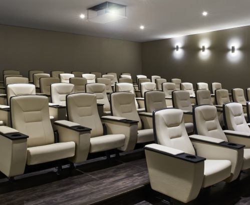 Screening Room located on the First Floor.