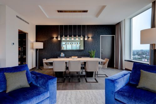 Bi-Level Penthouse Suite Dining Area